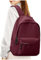 HYC00 Mochilas Escolares Adolescente Mochila para Instituto Chica,Ligera Backpack Casual Bolsos Mochila Colegio Universitaria Mochila Mujer Impermeable Mochila Portatil 14 Pulgadas Daypack,Rojo Oscuro