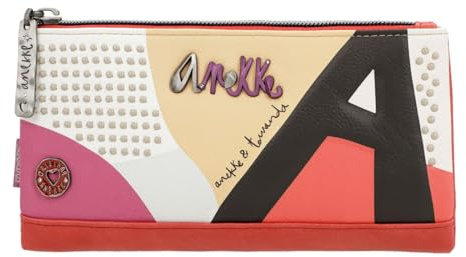 Anekke Hollywood Fashion Flexible RFID Wallet L Multicolor
