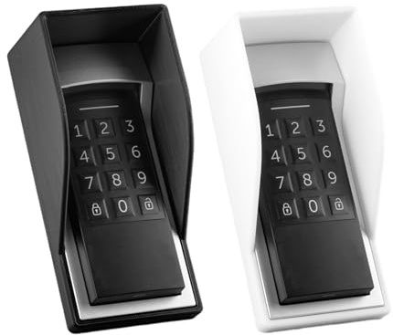 Cleverstation Wandhalterung - passend für Homematic IP Keypad Überdachung, Sichtschutz, Dach für Homematic IP