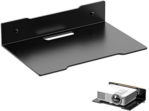 Wandhalterungs-Organizer – Router-Wandregal-Halter, Mehrzweck- , Medien- , platzsparende Halterung für audiovisuelle Geräte, Heimunterhaltung, Organizer für TV-Box, Kameras, Router, Projektor