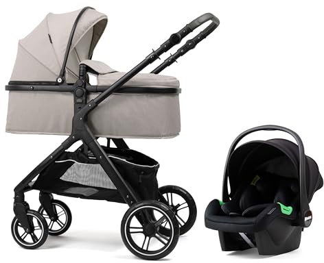 Pixini Nelio Kinderwagen Set 3in1 (taupe)