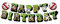 Damoff Ghostbuster Geburtstag Banner Girlande Kindergeburtstag Deko Ghost Trap Geburtstagsdeko Papier Mehrfarbig Gerade Girlande