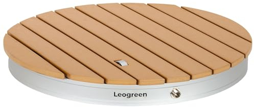 Leogreen Gartendusche, Aussendusche für den Garten mit Fußrad, Bodendusche mit 4m Wasserstrahlhöhe, Boden-Gartendusche für Pool & Sauna, Außendusche Wetterfest, Frost- und UV-Schutz