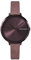 Lilienthal Berlin Damenuhr Rosalux in Bugundy - Armbanduhr am rosé Leder-Armband - aus Chirurgenstahl mit einem Quarzuhrwerk & saphirbeschichtetem Glas - 30 mm