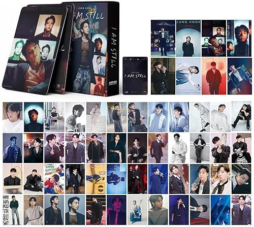 Musolera Jungkook Fotokarten Jungkook I AM Still Neues Album Mini Poster Sammlung für Army Fans