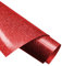Glitter Heat Transfer Vinyl, 12 x 5ft Glitter HTV Vinyl Roll, Glitter Iron on Vinyl for Cameo and Heat Press (Glitter Red, 12 x5ft)
