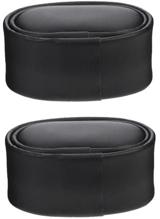 DEARMAMY 2 Pz Piccolo Cuscino Per Orologio Parà Caricatrice Per Orologi Orologio Automatico Per Auto Porta Cuscino Per Orologio Orologi Da Uomo Finestra Inserto Caricaorologio Kit Pu Black