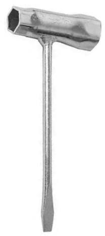 Sivono Motosägenschlüssel Kettensägenschlüssel 13 * 19 mm + Schlitzschraubendreher,Zündkerzenschlüssel,Kombischlüssel,T-Schlüssel für Motorsägen