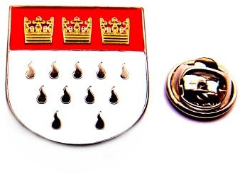Köln Pin Stadt Wappen | Pins von Bundesländern und Städten Wappen in bester Qualität