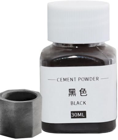 Genérico Tinte Epoxi De Resina, Poder Del Cemento - Pigmento De Tinte Para Hormigón - Colorante Para Hormigón De 30 Ml Para Yeso, Yeso, Masilla, Lechada, Cal Y Pinturas Lácteas