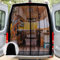 Zanzariera magnetica per furgone, zanzariera, per auto, Universa, magnete, chiusura magnetica, camper, porta laterale, bagagliaio, campeggio, ventilazione, 155 x 150cm