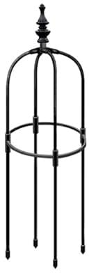 Garden Obelisk Trellis, Garden Trellis For Climbing Plants, Sweet Pea Growing Frame, Metal Support For Outdoor Indoor Flower Plants