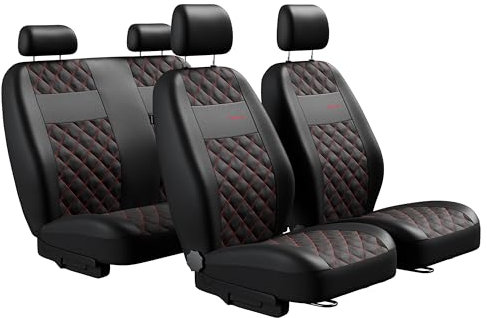 MOTOS Universal-Sitzbezüge Auto für KIA Picanto Autositzbezüge mit aktivem Airbag-System, dreilagigem Material und makelloser Oberfläche, die ideale Sitzauflage für stilbewusste Autofahrer