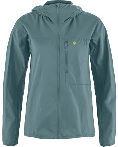 Fjällräven Damen Bergtagen Windshell Jacke, Nimbus Blue, M