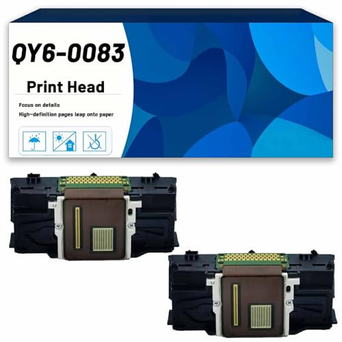QY6-0083 QY60083 Druckkopf-Kombipack, kompatibel für Canon IP8750 MG5650 MG6350 MG7150 MG7550 Drucker, hohes Druckvolumen, langlebige Haltbarkeit 2 Pack