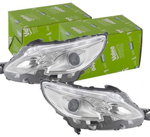 2x Valeo Halogen Scheinwerfer | 045172 + 045173 Kompatibel mit 2008 I (cu_)