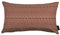 McAlister Textiles Colorado | Kissenbezug für Kissen in Rot | 30 x 50 cm | Gewobenes geometrisches Jacquard Muster | Ethno-Design Deko Kissenhülle für Sofa, Couch