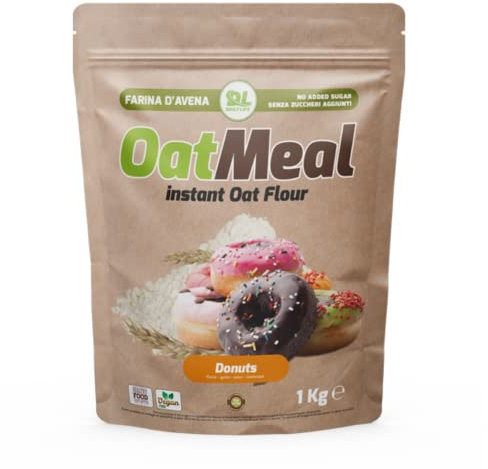 Daily life OatMeal Instant - Farina di avena Sacchetto 1Kg gusto Donut