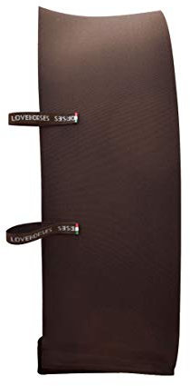 LOVEHORSES Schutzgurt Full Contact Neues Modell - Feste Position, Nicht verstellbar - Made in Italy - COB cm. 175 - DUNKELBROWN
