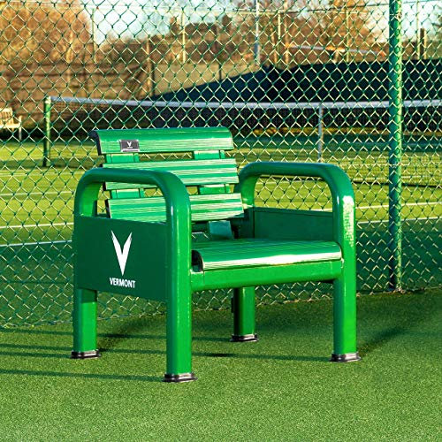 Vermont Aluminium Tennisspielplatz Stühle - alle Spielplatzoberflächen - wählen Sie Ihr Paket aus (1x Stuhl)