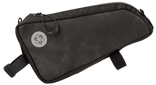 AGU Top-Tube Rahmentasche Fahrrad, 0,7L Oberrohrtasche Fahrrad für Bikepacking -Wasserabweisend, Reflektierend, Einfache Montage, 100% Recyceltes Polyester - Reflective Mist