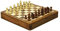 Supreme Quality Handmade Wooden Chess Set Sheesham Square Board With Staunton Chess Pieces With Storage Draw 14 Inch