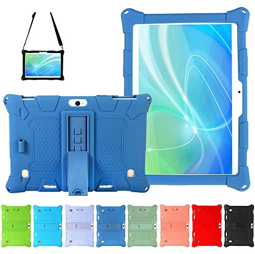 AKNICI Silicone Case for Dragon Touch Notepad K10/K10/Max10,FLYINGTECH 10,MatrixPad S30,Lectrus 10,Hoozo 10,ZONKO 10.1,Victbing 10,BeyondTab 10,LLLCCORP 10,MaiTai 10,ANTEMPER 10, Dark Blue