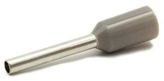 Hilpress Aderendhülsen 0,75mm² grau Hülse 10mm lang isoliert 0,75mm2 0,75 HL 100 Stück