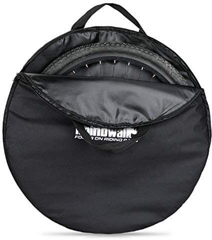 Rhinowalk Laufradtasche Wasserdicht Fahrrad Rad Tragetasche Bicycle Wheel Bag (Schwarz)