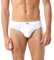 Liabel® Lot de 6 Slips pour Homme 100% Coton Blanc Coloré (M, 6 Blancs)
