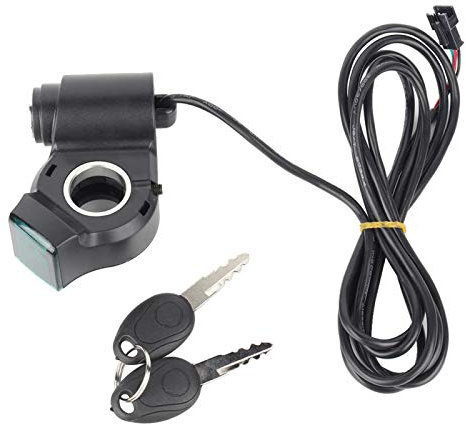E-Bike-Drosselklappen-Voltmeter Modifiziertes 12-99 V E-Bike-Drosselklappen-Voltmeter-Teil mit digitaler Spannungsanzeige und Sperrfunktion für E-Bike-Zubehör