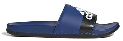 Adidas Unisex Adilette Comfort Logo Slides, Mehrfarbig Azurea Ftwbla Negbás, 38 EU