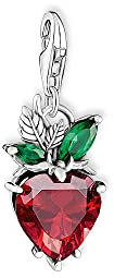 Thomas Sabo Damen Charm-Anhänger Erdbeere Charm Club 925 Sterlingsilber 1877-667-7