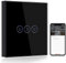 BSEED ZigBee Smart Dimmer Switch,ZigBee WiFi Dimmer Switch Black Compatible with Alexa and Google Home, work with Smart Life App Control and Timing Function (need Neutral Wire and Zigbee gateway hub)