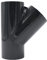 PVC T-Stück 45° Abzweigmuffe - 50 x 50 x 50 mm Innendurchmesser - Rohrmuffe Mit 3 Anschlüssen - Rohr-Verbindungsstück Für Rohre Und Fittinge - BM171
