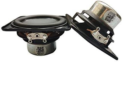 ANCNA Altavoz de Agudos y Graves de 2 Pulgadas, 50mm, 4Ohm, 12W, Altavoz portátil de Gama Completa, Altavoz de neodimio, Pieza de Repuesto para