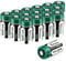 Battsea Lithium Battery CR123A 3V, 1650mAh 16 Pack CR123 High Power 123A Photo Batteries CR17345 PTC Protected for Cameras Torches 10-Year Shelf Life Replacement