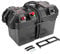 KIMISS Battery Box丨Plastic Starter Plastic Trolling Motor Power Center Station Battery Box Usb & 12V Port