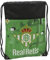 Real Betis Balompié- Mochila saco, Cuerdas, Bolsa, Color verde, Producto oficial (CyP Brands)