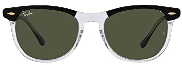 Ray-Ban EAGLEEYE RB 2398 Transparent Black/Green 53/21/145 Unisex Sonnenbrillen