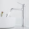Maynosi Robinet Lavabo à Grande Hauteur, Mitigeur Haut pour Vasque, Robinets de Lavabo pour Salle de Bain, Robinets de bain Style Moderne, Eau Chaude et Froide Disponible (Chromé)