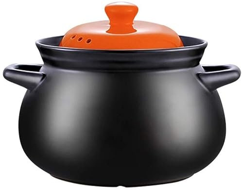 Olla De Barro Olla De Barro Cacerola Utensilios De Cocina Seguros Y Saludables Duradero Antiadherente Fácil De Limpiar (Color : A Size : Capacity 10L) (A Capacity 10L)