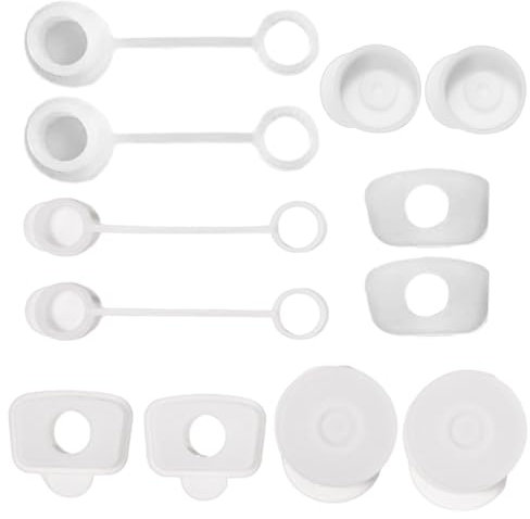 12pcs Leak-proof Silicone Cup Plug, Spill Proof Stopper Safe and Stain Resistant for Home, Commuting, Traveling, Camping