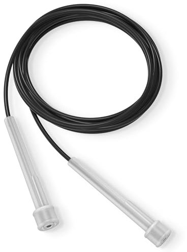 PORTENTUM Springseil Verstellbares für Speed Skipping. Leichtes Springseil für Damen, Herren und Kinder. Springseil für Fitness. Speed-Sprungseil für Workout, Frauen- und Männerübungen - 2,8m