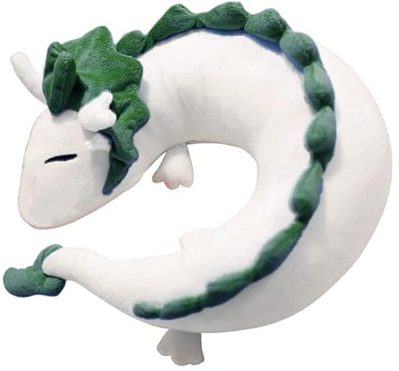 TOGHPUW Drachen Kuscheltier, Kuscheltier Kissen, Anime Merch, Nackenkissen, Reisekissen, Nackenkissen Kinder