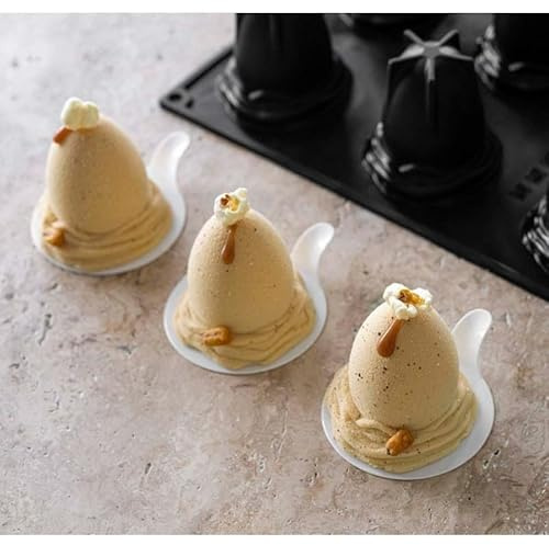 Pavoni Silikonform für Ostern - Ostereierform - Jérome de Oliveira - Grau - 940 ml - Backform - Ostereier-Backform