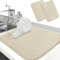 LIBRNTY Alfombrilla de goteo para platos,Alfombra escurreplatos,Esponja escurreplatos,Alfombrilla para Cafetera,Fácil Limpieza,Protector Antideslizante Encimeras,Cocina y Cafetería-30 x 40cm