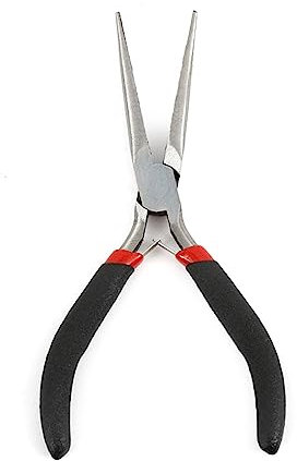 Pinze a becco lungo multifunzione per modellazione di gioielli, filo metallico, piccola pinza da taglio