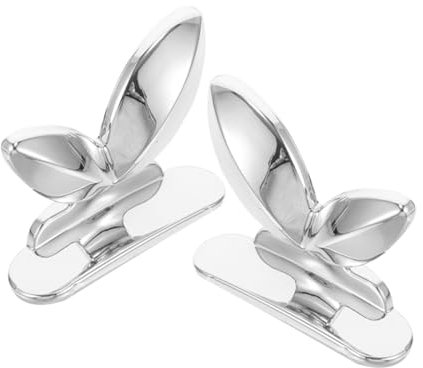 KITANDOVE 2 Pcs Toilet Lid Lifter Toilet Bowl Toilet Lifter with Handles Bathroom Lid Safe Toilet Opener Lid Lifter Push Peel Pad Bidet Seats Toilet Seat Riser for Bidet Bumpers Abs Silver