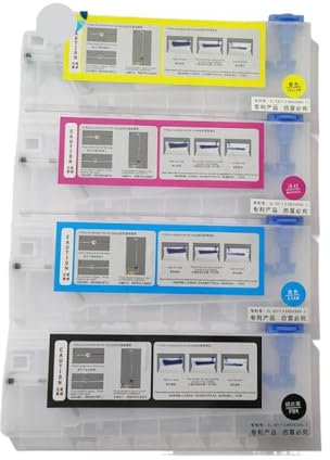 PHOVYAFI 220 ml nachfüllbare Tintenpatrone kompatibel mit Roland BN-20 Soljet Pro II SP-I-Serie und Mimaki JV33 JV5 JV3 TS3 ECO Solvent